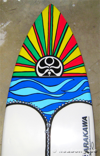 Unzip The Sunshine My Surfboard Art Nitro