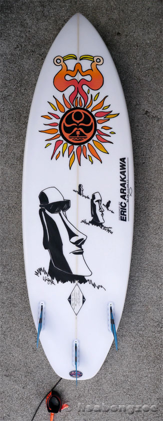 Rapa Nui My Surfboard Art Bandit
