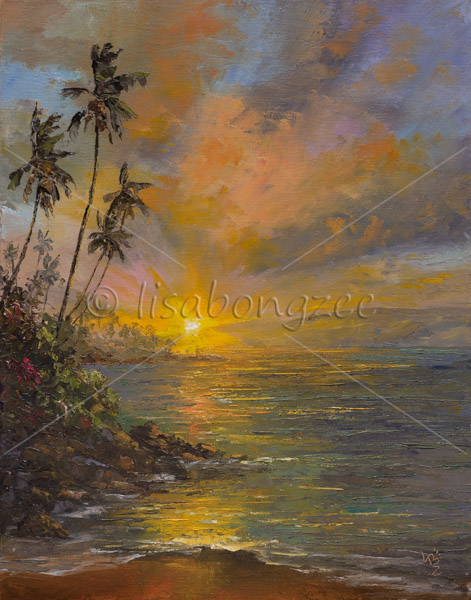Papaya Sunset