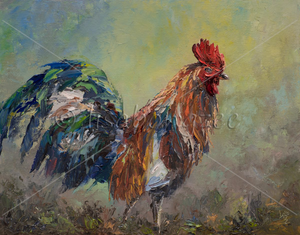 Crowned King Of Fowl Language