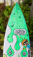 Ashes To Ashes My Surfboard Art EA Nitro