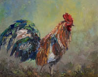 Crowned King Of Fowl Language